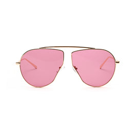 Polygonal Big Frame Sunglasses For Women